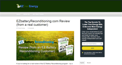 Desktop Screenshot of ezgreenenergy.com